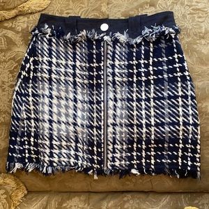 Tweed zara skirt